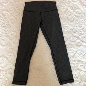 Lululemon Textured Grey Leggings